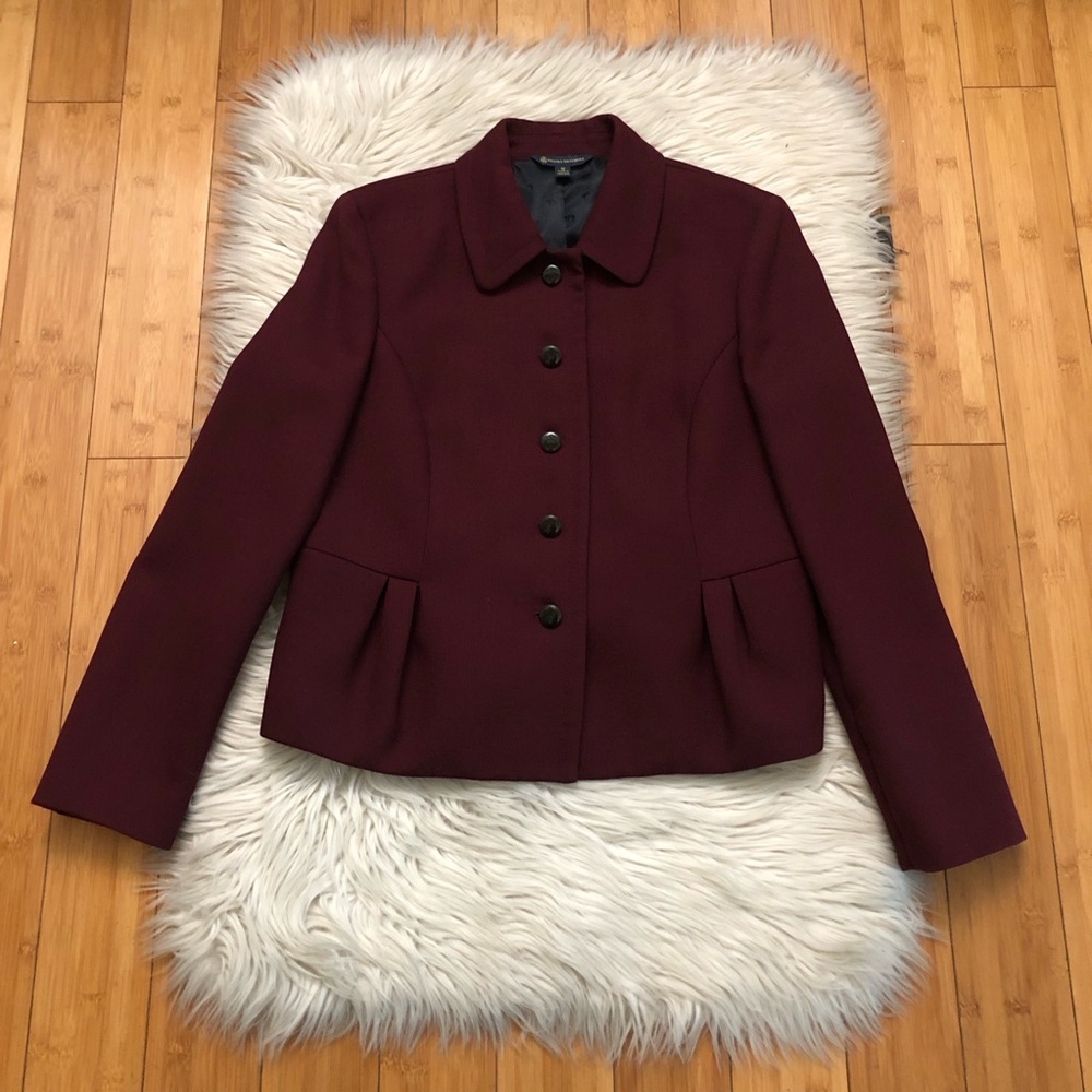 Brooks Brothers Burgundy Blazer